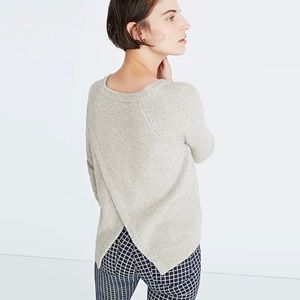 Madewell Sweater V back